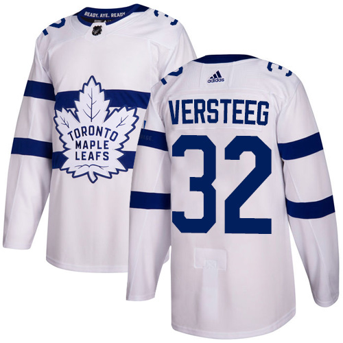 Adidas Maple Leafs #32 Kris Versteeg White Authentic 2018 Stadium Series Stitched NHL Jersey